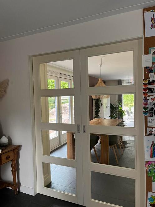 En-Suite deuren eventueel met boekenkast, Doe-het-zelf en Verbouw, Deuren en Horren, Zo goed als nieuw, Binnendeur, 200 tot 215 cm