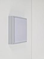 7 Ilmas Mini Flat DRIFT buitenlamp zilver wit IP65 slagvast, Wandlamp, Ophalen of Verzenden, Netvoeding, 50 tot 250 watt