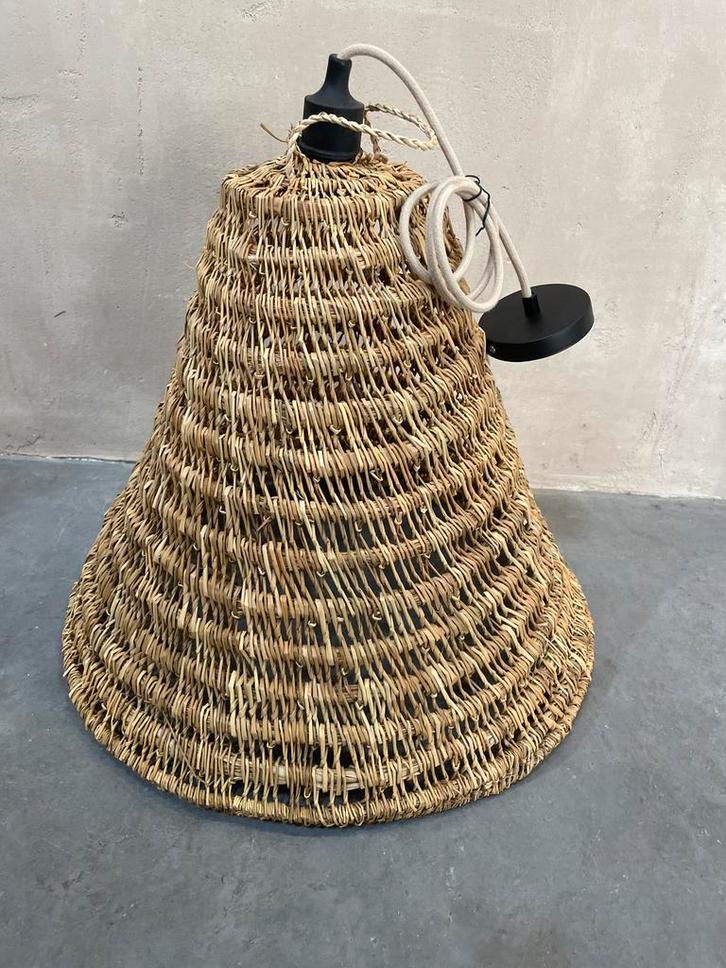 Nieuwe Seagrass Hanglamp, Huis en Inrichting, Lampen | Hanglampen, Nieuw, 50 tot 75 cm, Overige materialen, Ophalen of Verzenden