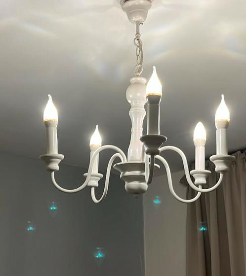Lief ! Mooie lamp / kroonluchter / kinderkamer 🩷 🩵 💙, Huis en Inrichting, Lampen | Kroonluchters, Zo goed als nieuw, Ophalen of Verzenden