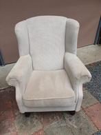 Fauteuils rib beige zeer goede staat t.e.a.b., Huis en Inrichting, Ophalen, Zo goed als nieuw, 75 tot 100 cm, 50 tot 75 cm