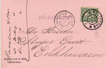 Havelaar + Bos, Rotterdam - 08.1900 - briefkaart