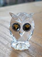 Kristallen uil (mini versie Nr. 010014), Verzamelen, Swarovski, Ophalen of Verzenden, Zo goed als nieuw, Figuurtje