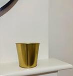 Gouden IKEA DAIDAI sierpot, Ophalen of Verzenden, Zo goed als nieuw, Minder dan 10 liter, Metaal