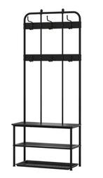 IKEA Kapstok Bank met Schoenopberger NIPÅSEN / BAGGMUCK, Zo goed als nieuw, Metaal, 150 tot 200 cm, Ophalen