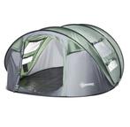 Tent voor 4-5 personen, kampeertent met haringen NIEUW, Nieuw, Ophalen of Verzenden, Aosom, Tot en met 5