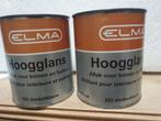 2 blikken Elma hoogglans – 223 donkerblauw - 750 ml, Ophalen, Nieuw