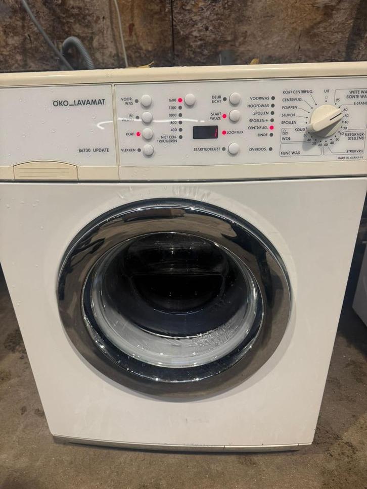 AEG Wasmachine 1600 toeren schoon garantie bezorging, Witgoed en Apparatuur, Wasmachines, Zo goed als nieuw, Voorlader, 6 tot 8 kg