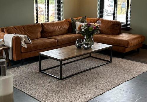 Moet zsm weg! Mooie eiken salontafel, Huis en Inrichting, Tafels | Salontafels, Zo goed als nieuw, Minder dan 50 cm, Minder dan 50 cm