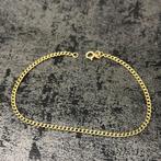14k gouden armband cuban gourmet schakel, Ophalen of Verzenden, Zo goed als nieuw, Goud
