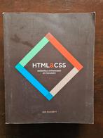 Jon Duckett - HTML en CSS - websites ontwerpen en bouwen, Ophalen of Verzenden, Zo goed als nieuw, Jon Duckett