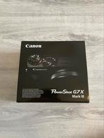 Canon PowerShot G7X Mark III 3, Audio, Tv en Foto, Fotocamera's Digitaal, Canon, Compact, Nieuw, Ophalen of Verzenden