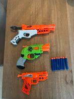 3 Nerf Guns, Kinderen en Baby's, Speelgoed | Buiten | Actiespeelgoed, Ophalen, Gebruikt