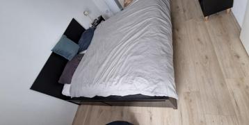MALM bedframe zwart - afbeelding 1