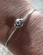 Teka 925 zilver armband met een bergkristal, Ophalen of Verzenden, Overige materialen, Armband