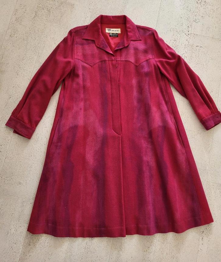 Wollen jurk Wim van der Doef maat 42, Kleding | Dames, Jurken, Zo goed als nieuw, Maat 42/44 (L), Ophalen of Verzenden