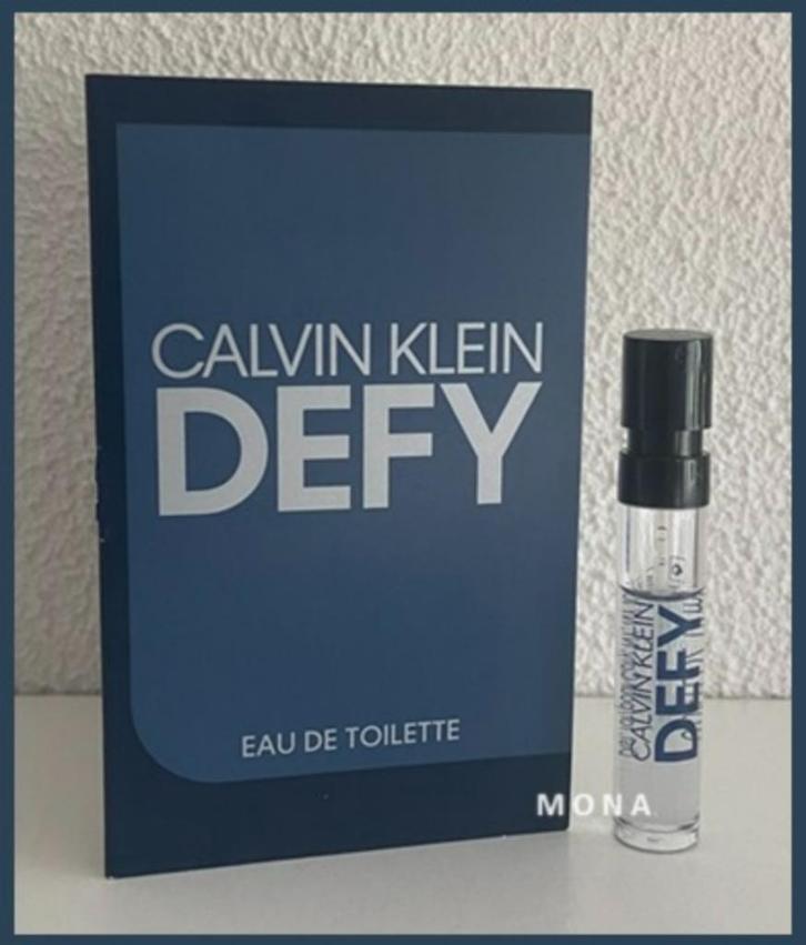 Defy parfum sample proefje tester monster, Sieraden, Tassen en Uiterlijk, Uiterlijk | Parfum, Nieuw, Verzenden