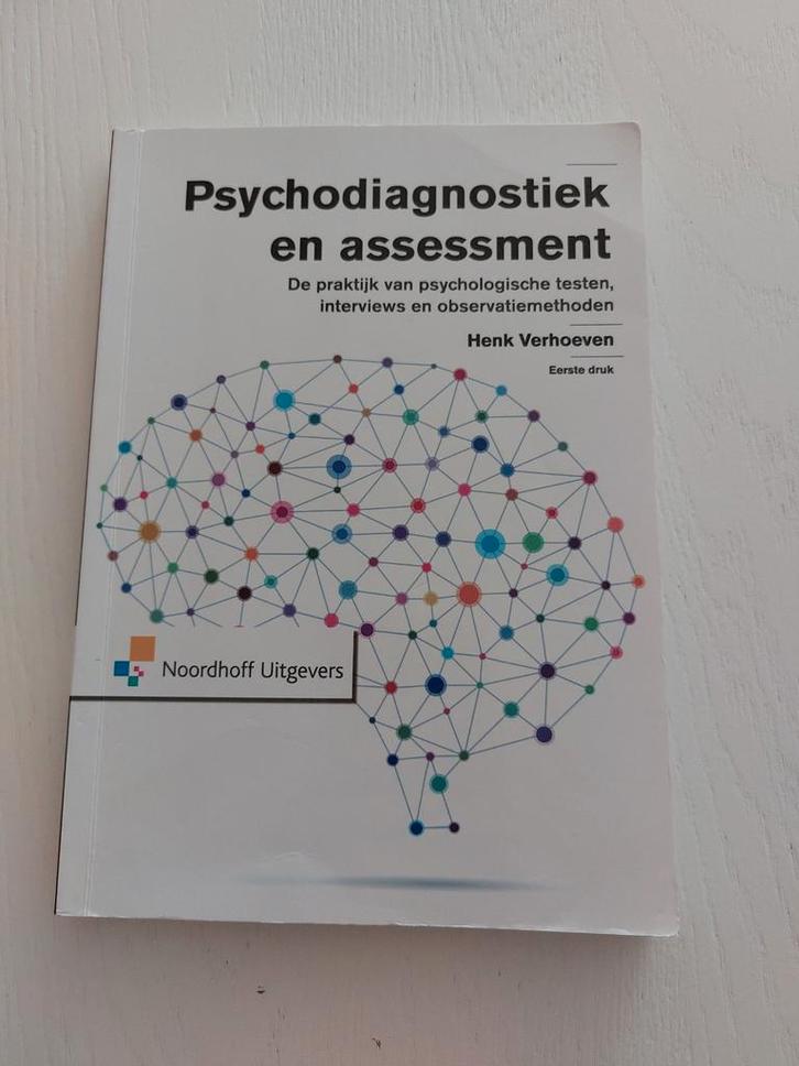 Psychodiagnostiek en assessment - Henk Verhoeven, Boeken, Psychologie, Zo goed als nieuw, Klinische psychologie, Ophalen of Verzenden