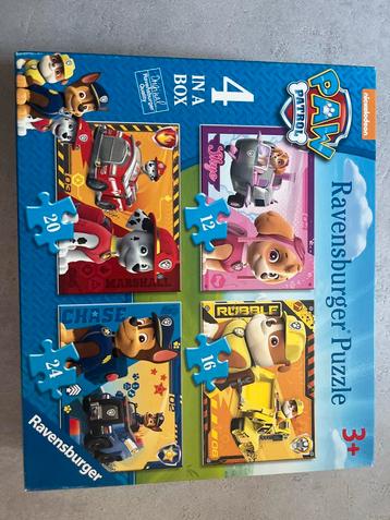 Puzzel Paw Patrol 4 in 1 beschikbaar voor biedingen