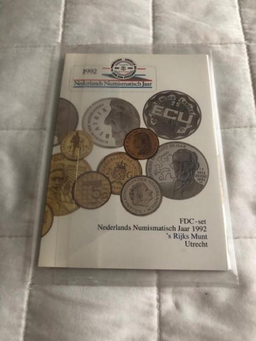 Muntenset 1992 Nederlands Numismatisch Jaar, Postzegels en Munten, Munten | Nederland, Setje, Overige waardes, Koningin Beatrix