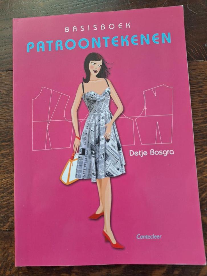 Basisboek Patroontekenen - Detje Bosgra, Boeken, Hobby en Vrije tijd, Zo goed als nieuw, Borduren en Naaien, Ophalen of Verzenden