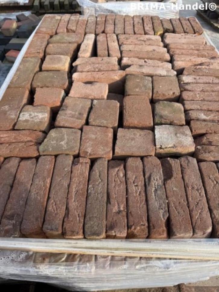 980 stuks metselstenen bakstenen waalformaat gebakken 5-duim, Doe-het-zelf en Verbouw, Metselstenen, Gebruikt, Bakstenen, Ophalen of Verzenden