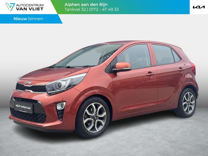 Kia Picanto 1.0 CVVT First Edition | Navigatie | Climate con, Auto's, Kia, Bedrijf, Te koop, Picanto, ABS, Airconditioning, Alarm