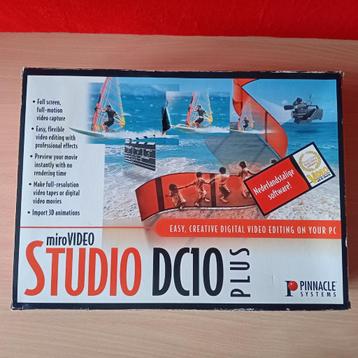 Studio DC10 PLUS video editor voor de ouder computers beschikbaar voor biedingen