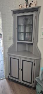 Hoek kast antiek, Huis en Inrichting, Kasten | Buffetkasten, Ophalen, Gebruikt, 25 tot 50 cm