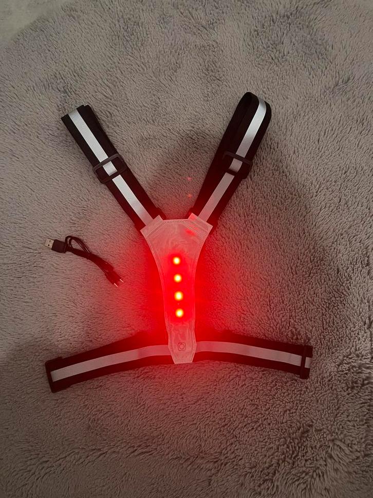 Hardloop led verlichting, Sport en Fitness, Loopsport en Atletiek, Nieuw, Kleding, Hardlopen, Overige merken, Ophalen of Verzenden