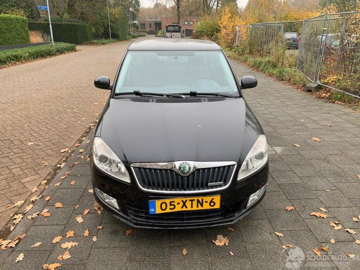 Skoda Fabia 1.2 TDI GREENLINE (bj 2012), Auto diversen, Schadeauto's, Skoda, Handgeschakeld, Diesel, Stationwagon, Zwart