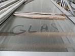 windscherm van aluminium met glas, Doe-het-zelf en Verbouw, Glas en Ramen, Nieuw, Veiligheidsglas, Overige typen, 80 tot 120 cm