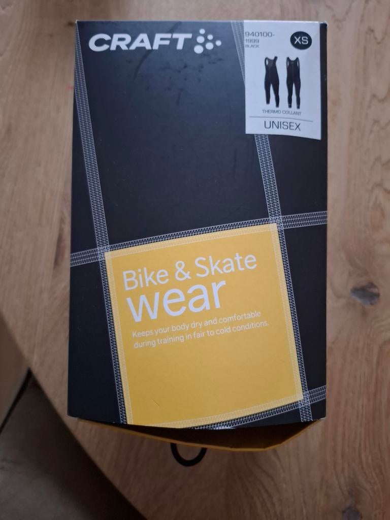 Nieuwe thermo pak schaats/fiets/skate pak maat XS Craft, Nieuw, Ophalen of Verzenden, Craft, Maat 34 (XS) of kleiner