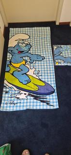 Peyo Strandlaken smurfen badlaken NIEUW 2 stuks, Ophalen, Nieuw, Verschillende Smurfen