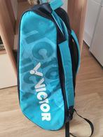 badmintontas van victor en 2x racket, Ophalen of Verzenden, Zo goed als nieuw, Racket(s)
