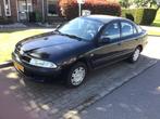 Mitsubishi Carisma 1.6 Classic HB 2001 Zwart, Auto's, 1597 cc, 47 €/maand, Origineel Nederlands, Te koop