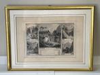 Staalgravure Bei Meiringen im Hasli-Thale 1860, Antiek en Kunst, Ophalen of Verzenden