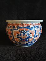 Antieke imari bloempot, Ophalen