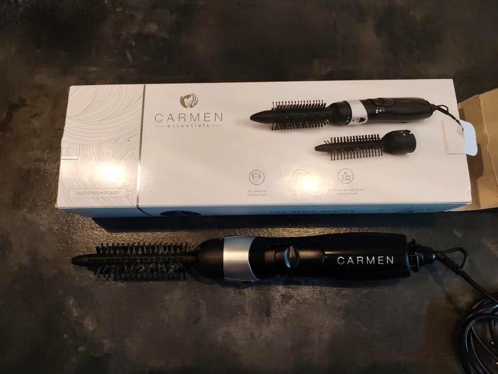 Carmen Krultang + Borstels - Kort/Medium Haar, Witgoed en Apparatuur, Persoonlijke-verzorgingsapparatuur, Gebruikt, Haarverzorging