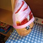 Ijsje knuffel jummy by dino Dinotoys 29 cm groot, Ophalen of Verzenden