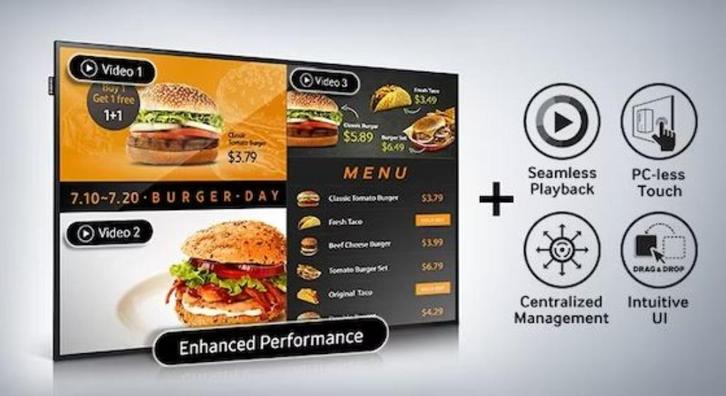 GSM HUYS | SAMSUNG 55 inch Dispay | OPEN BOX, Computers en Software, Monitoren, Zo goed als nieuw, 60 Hz of minder, LED, Ultra HD (4K)