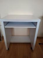 bureau computertafel met wielen, Huis en Inrichting, Bureaus, Ophalen, Met wielen, Zo goed als nieuw