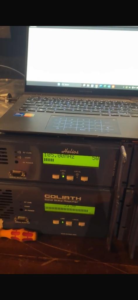 Ecereso 500watt set ! Telemetry etc ! ( rvr elenos orban om, Telecommunicatie, Zenders en Ontvangers, Zo goed als nieuw, Zender