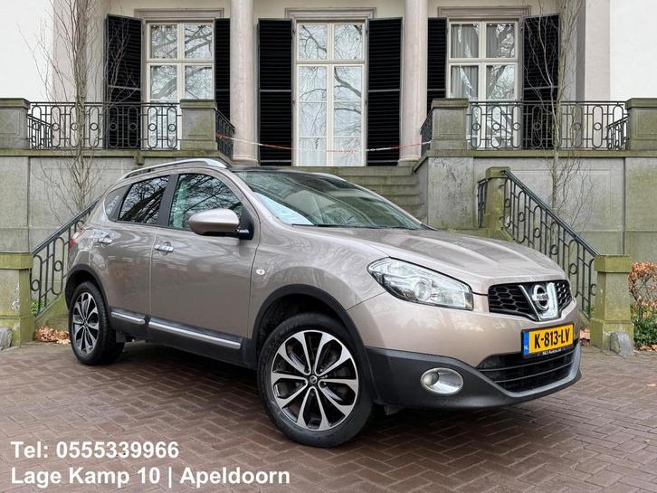 Nissan Qashqai 1.6 Tekna Panoramadak Navi Camera Climate Cru, Auto's, Nissan, Bedrijf, Te koop, Qashqai, ABS, Achteruitrijcamera