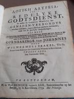 Boek De redelyke Godtsdienst Wilhelmus a Brakel, Ophalen, Wilhelmus à Brakel