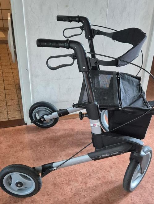 Rollator voor buiten, Diversen, Rollators, Zo goed als nieuw, Lichtgewicht, Opvouwbaar, Ophalen