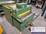 Compactschaar knipbank 1030x5mm guillotineschaar plaatschaar, Gebruikt, Ophalen