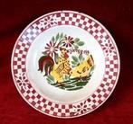Hollohaza - Antiek wandbord met haan - Jó reggelt (45), Ophalen