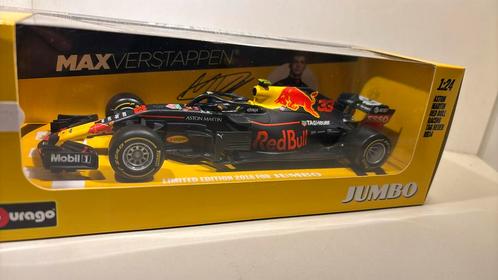F1 aston martin rb14 max verstappen bburago 1.24, Hobby en Vrije tijd, Modelauto's | 1:24, Zo goed als nieuw, Bburago, Ophalen of Verzenden