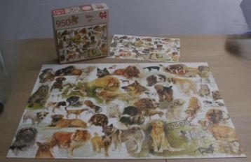 Puzzel Rien Poortvliet hondenposter merk Jumbo 950 stukjes beschikbaar voor biedingen